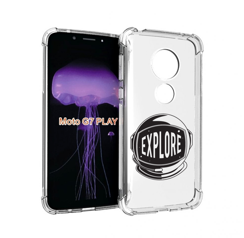 

Чехол MyPads Explore для Motorola Moto G7 Play, Прозрачный, Tocco