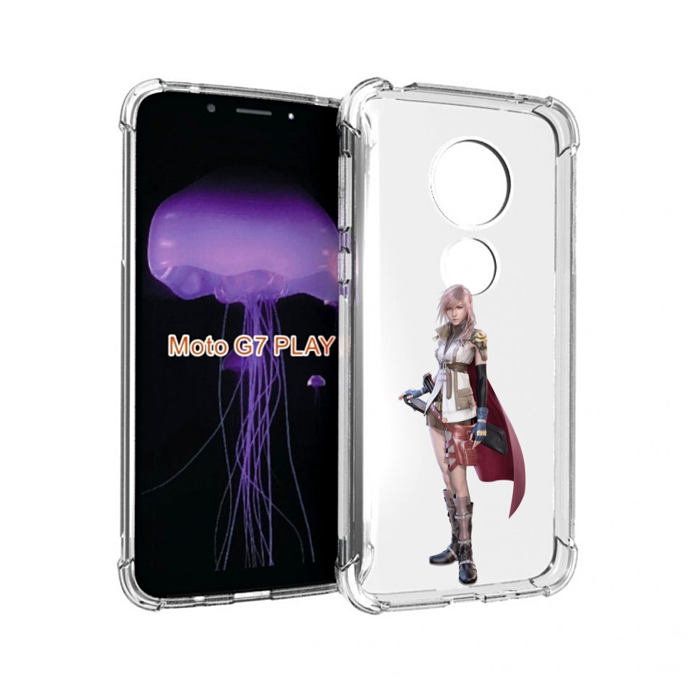 

Чехол MyPads Final-Fantasy для Motorola Moto G7 Play, Прозрачный, Tocco