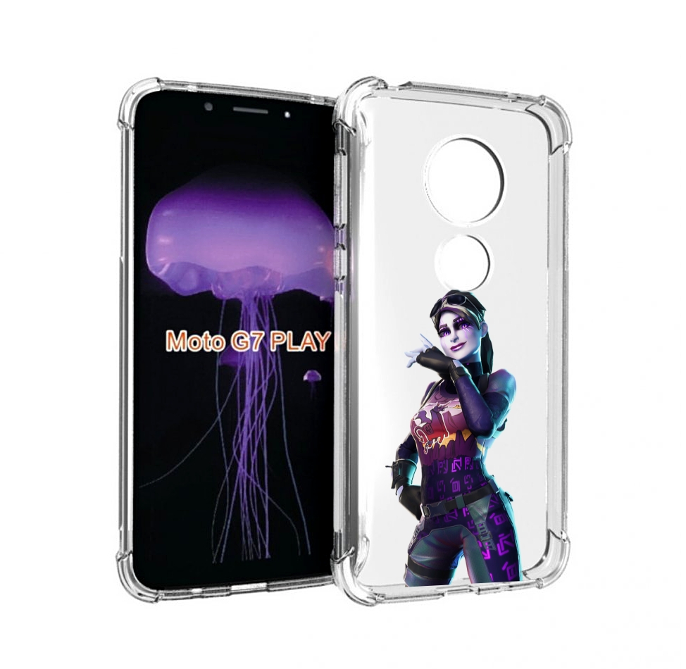 

Чехол MyPads Fortnite-3 для Motorola Moto G7 Play, Прозрачный, Tocco