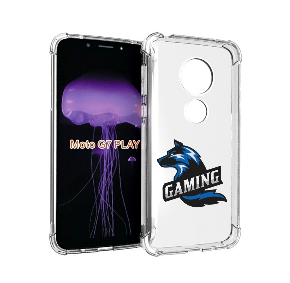 

Чехол MyPads Gaming мужской для Motorola Moto G7 Play, Прозрачный, Tocco