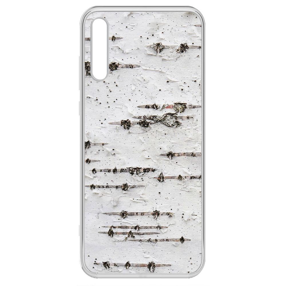 

Чехол-накладка Krutoff Clear Case Березка для Huawei Y8P