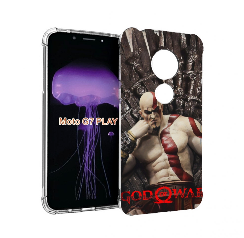 

Чехол MyPads God of War Кратос для Motorola Moto G7 Play, Прозрачный, Tocco