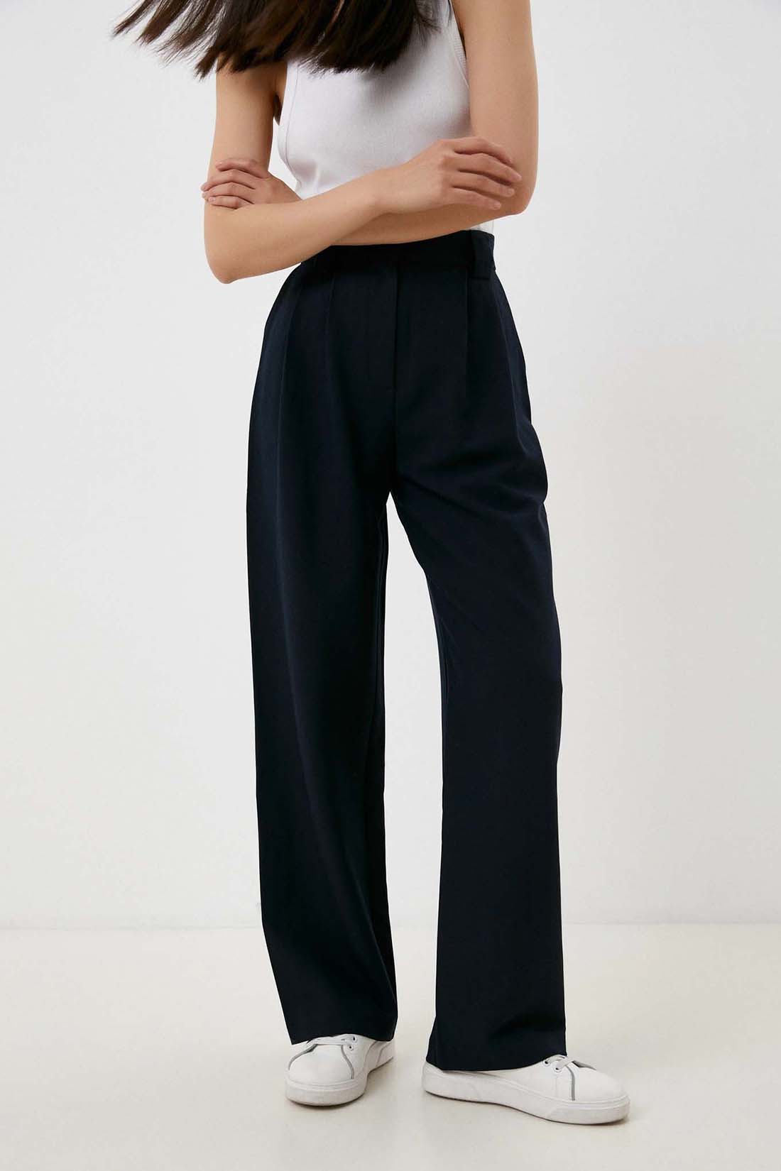 

Брюки женские Baon B2922501 синие 2XL, B2922501