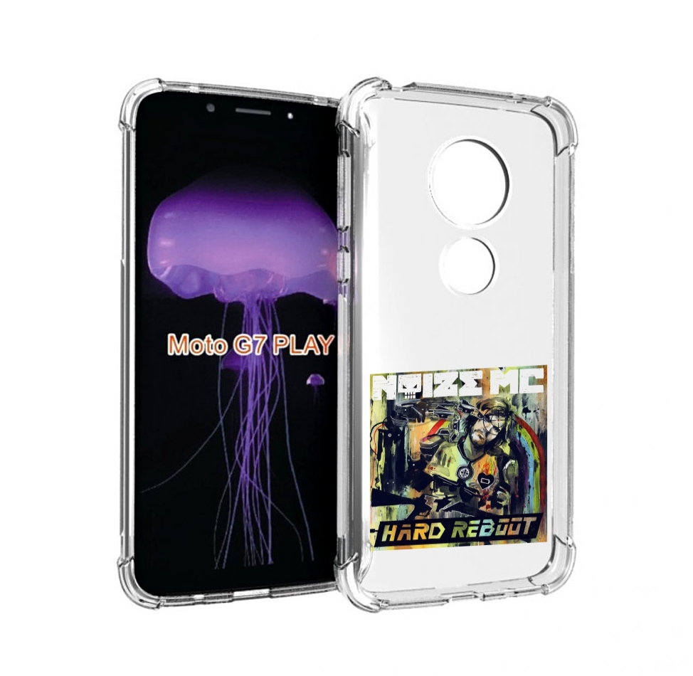 

Чехол MyPads Hard Reboot Noize MC для Motorola Moto G7 Play, Прозрачный, Tocco