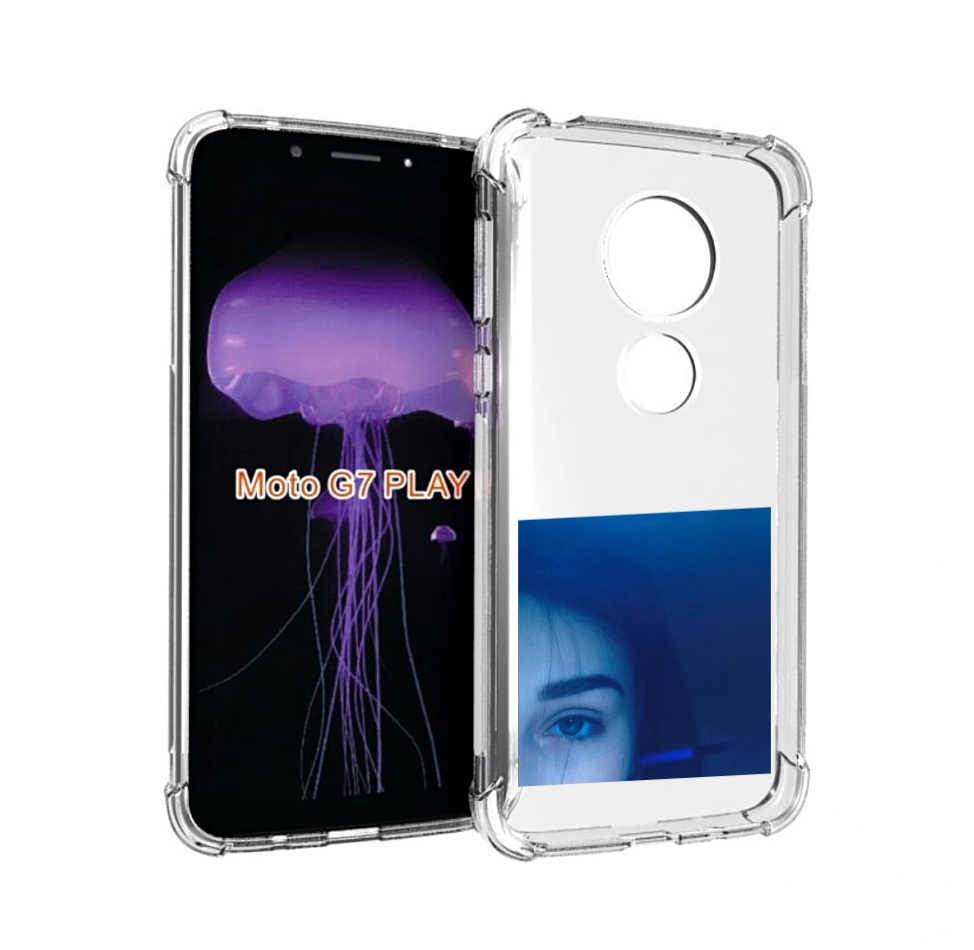 

Чехол MyPads Hate Love face для Motorola Moto G7 Play, Прозрачный, Tocco
