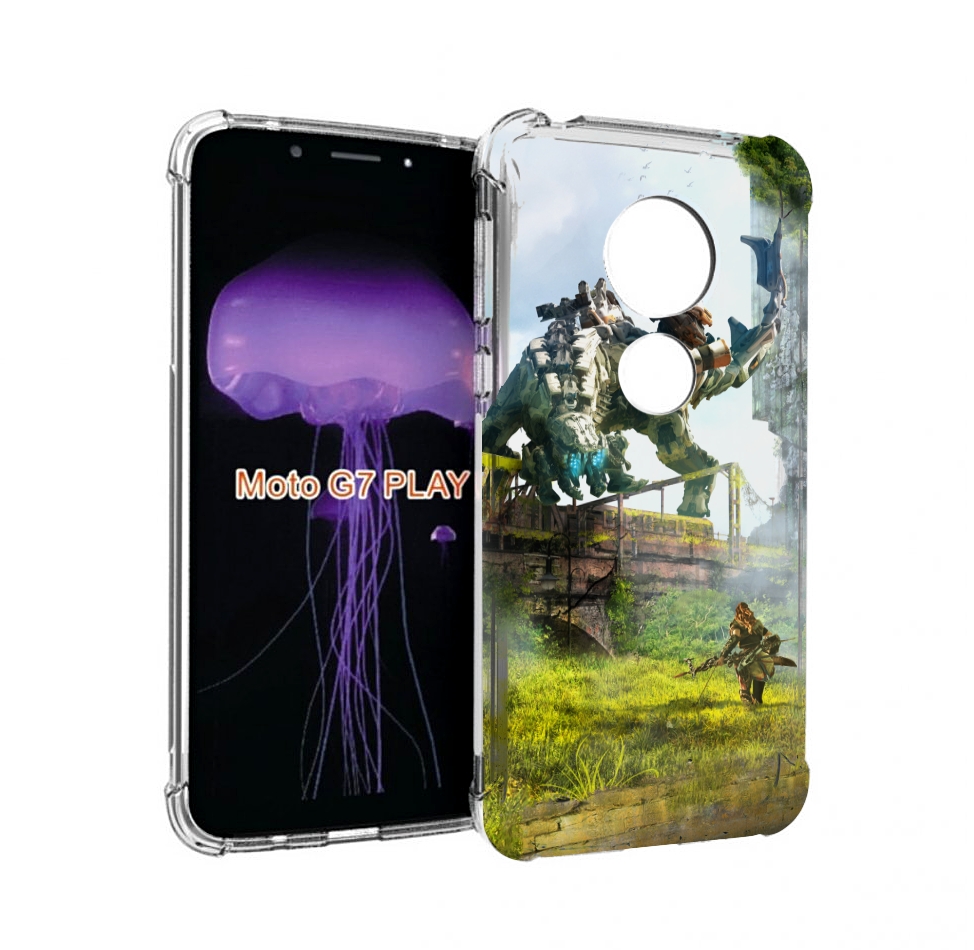 

Чехол MyPads Horizon Zero Dawn для Motorola Moto G7 Play, Прозрачный, Tocco