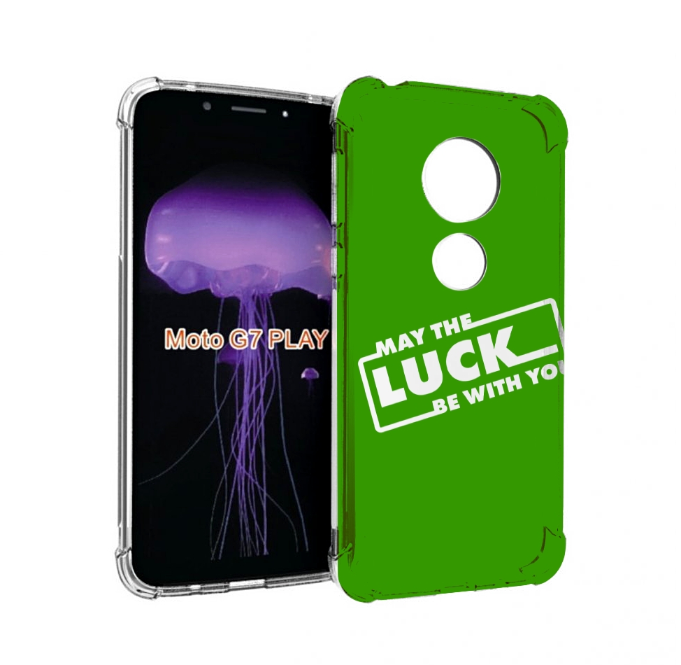 

Чехол MyPads Luck green для Motorola Moto G7 Play, Прозрачный, Tocco