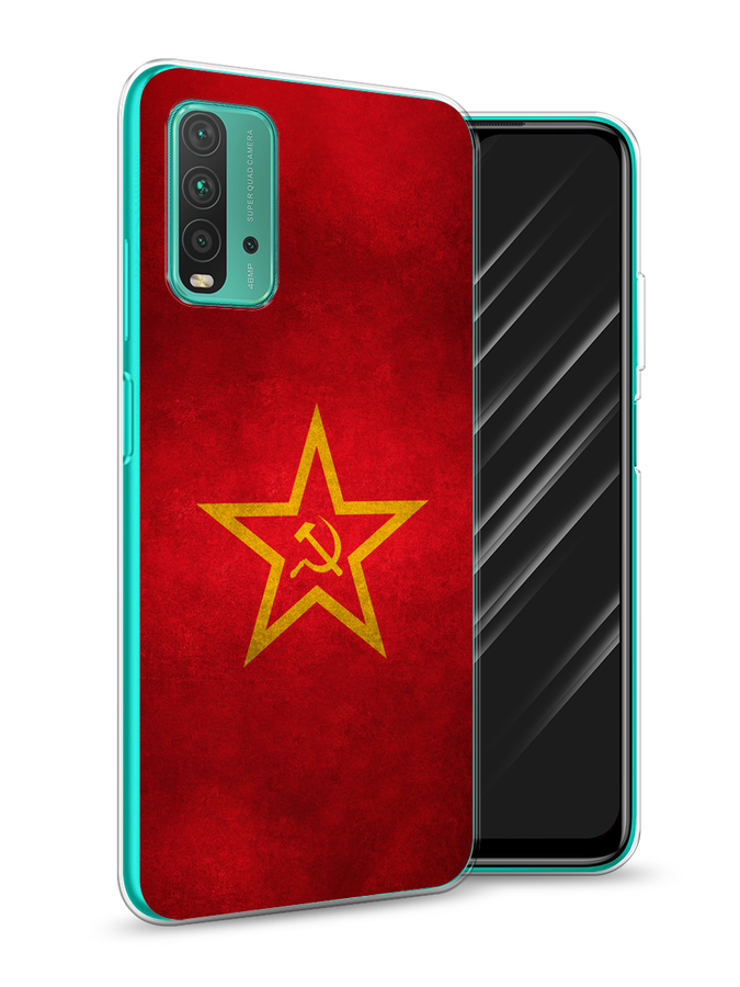 

Чехол Awog на Xiaomi Redmi 9T "Красное знамя", Разноцветный, 39850-10