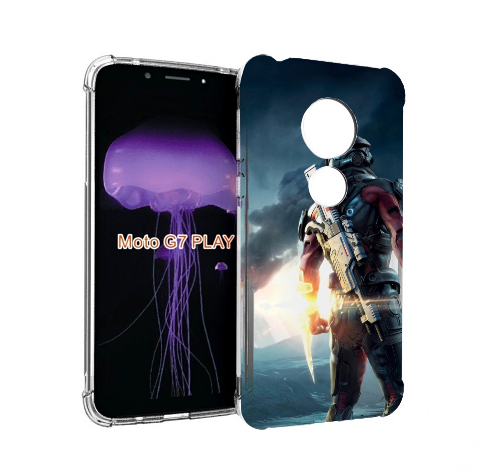 

Чехол MyPads Mass Effect Andromeda Ryder для Motorola Moto G7 Play, Прозрачный, Tocco