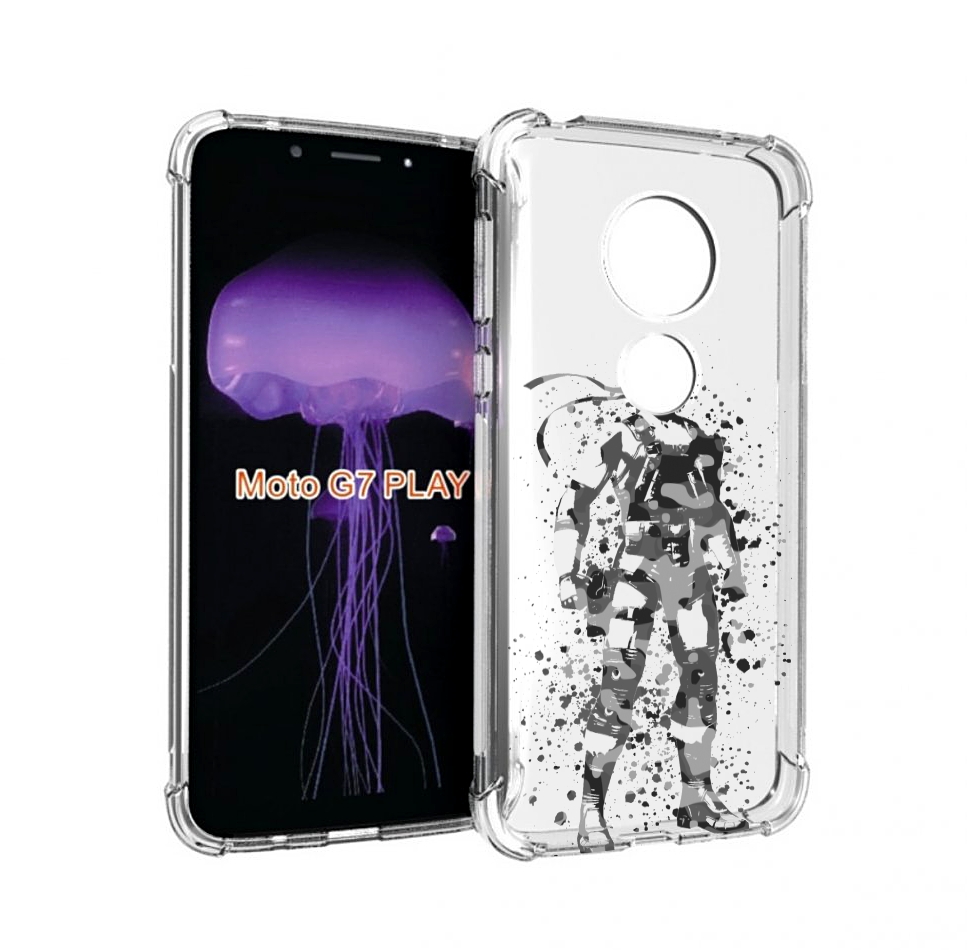 

Чехол MyPads Metal Gear Solid Snakes для Motorola Moto G7 Play, Прозрачный, Tocco