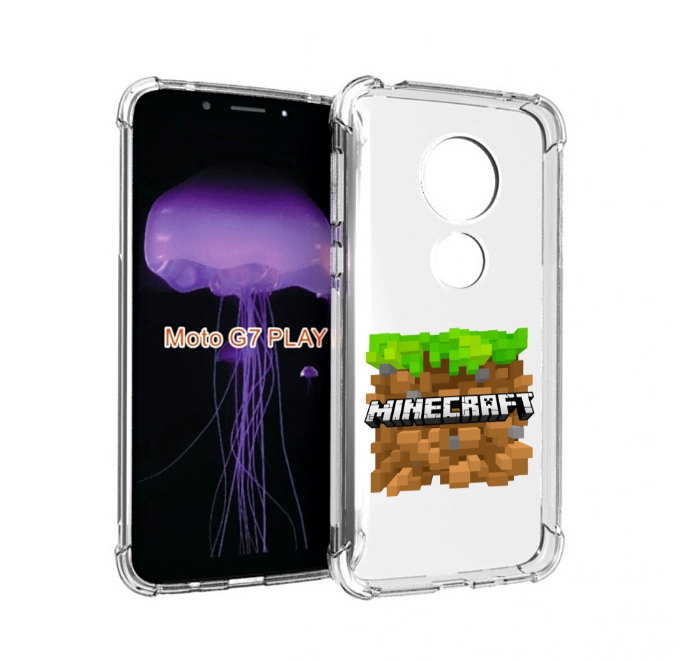 

Чехол MyPads Minecraft-2 для Motorola Moto G7 Play, Прозрачный, Tocco