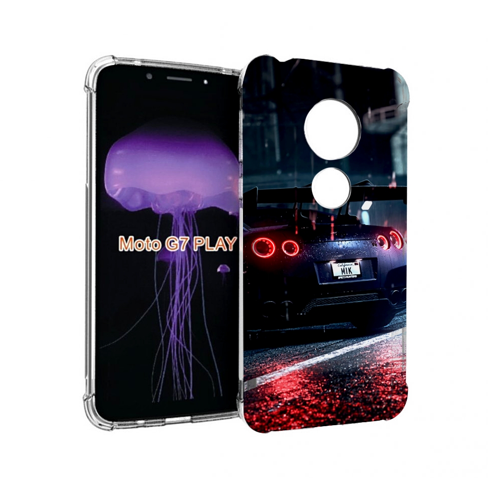 

Чехол MyPads Nissan Skyline для Motorola Moto G7 Play, Прозрачный, Tocco
