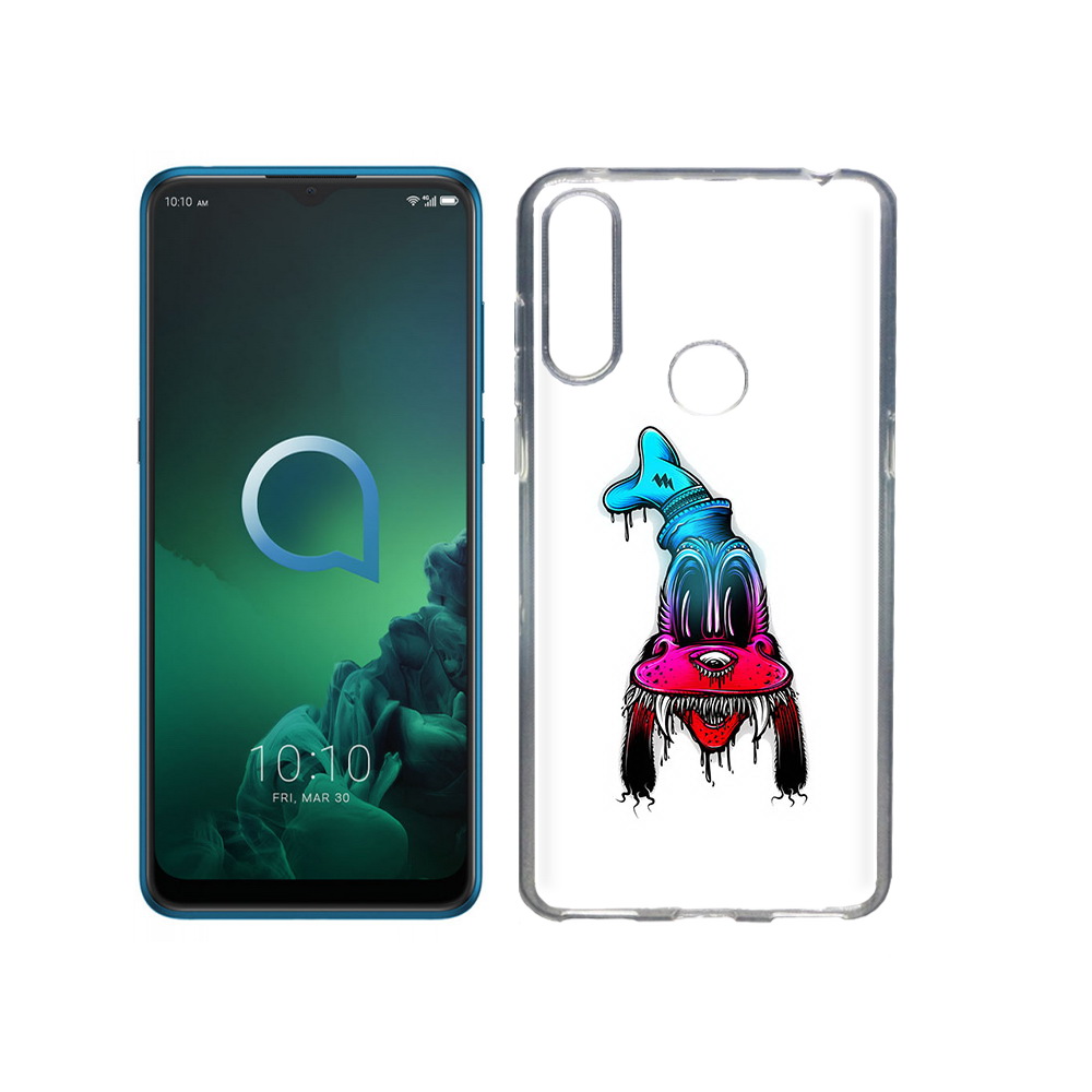 

Чехол MyPads Tocco для Alcatel 3X Гуффи (PT227136.670.57), Прозрачный, Tocco