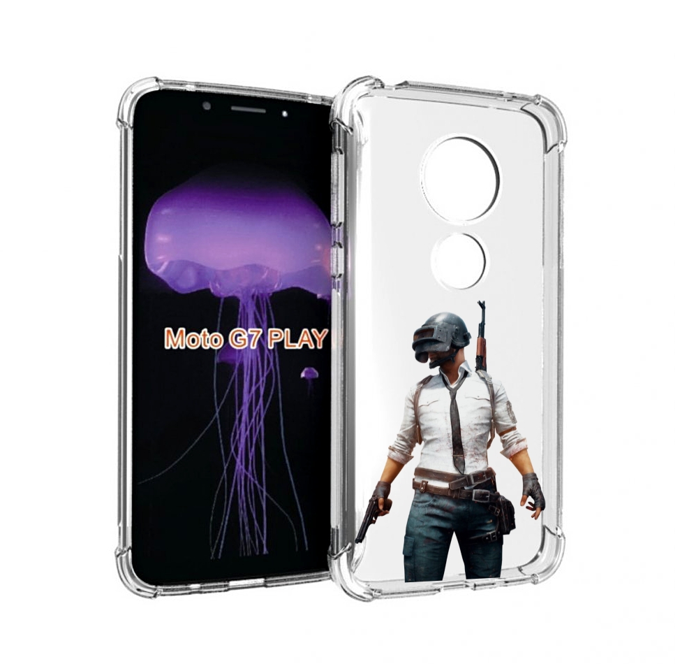 

Чехол MyPads PUBG-2 для Motorola Moto G7 Play, Прозрачный, Tocco