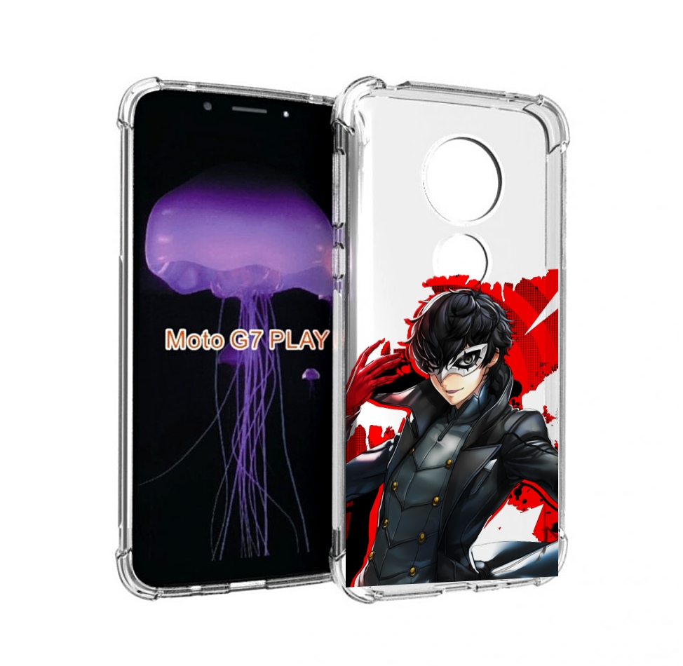 

Чехол MyPads Persona 5 для Motorola Moto G7 Play, Прозрачный, Tocco