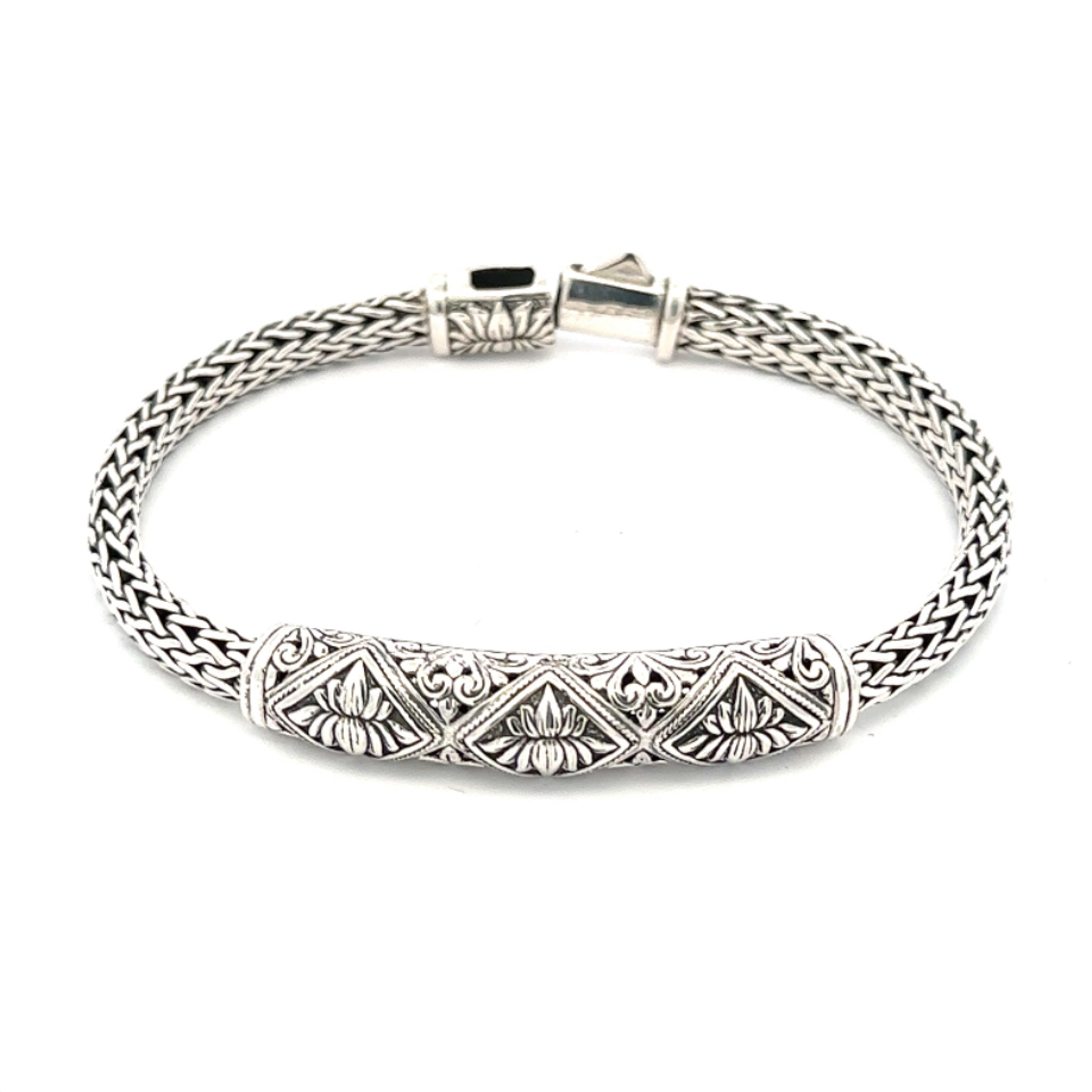 

Браслет из серебра р.17 Silver Fly SSB60293, SSB60293