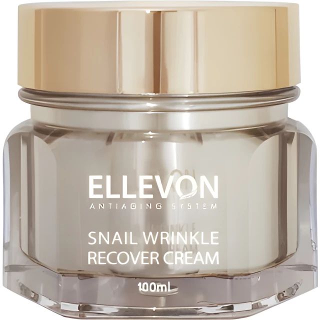 крем для тела ellevon massage cream collagen 1000 мл Крем для лица Ellevon Snail Wrinkle Recover Cream