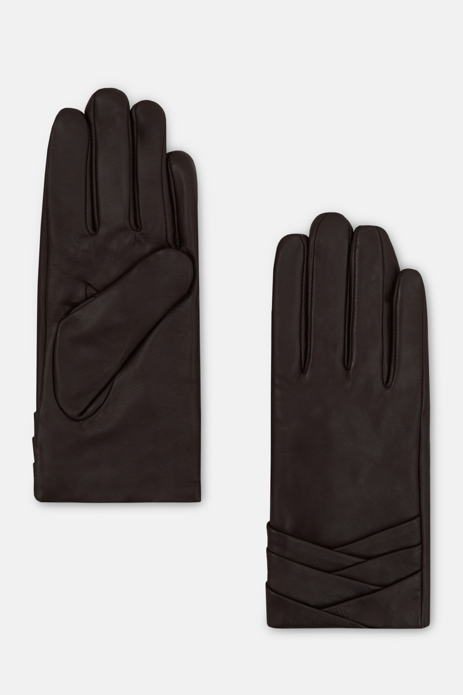 

Перчатки женские Finn Flare FAD11306 cappuccino, р. 7.5, Коричневый, FAD11306