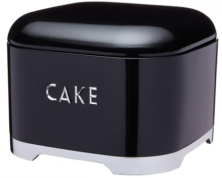 

Kitchen Craft Емкость для хранения пирожных Lovello Retro black, 26.5х19.5 см LOVCTBLK