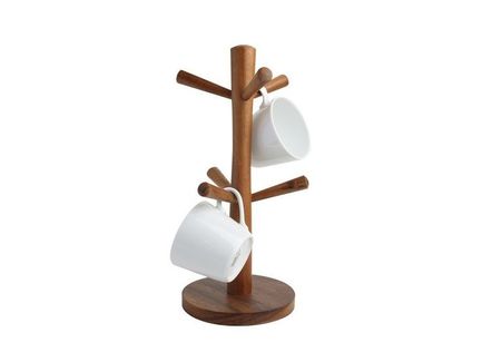 

T&G Подставка для кружек Tuscany Acacia, 14х31 см, коричневая 10592