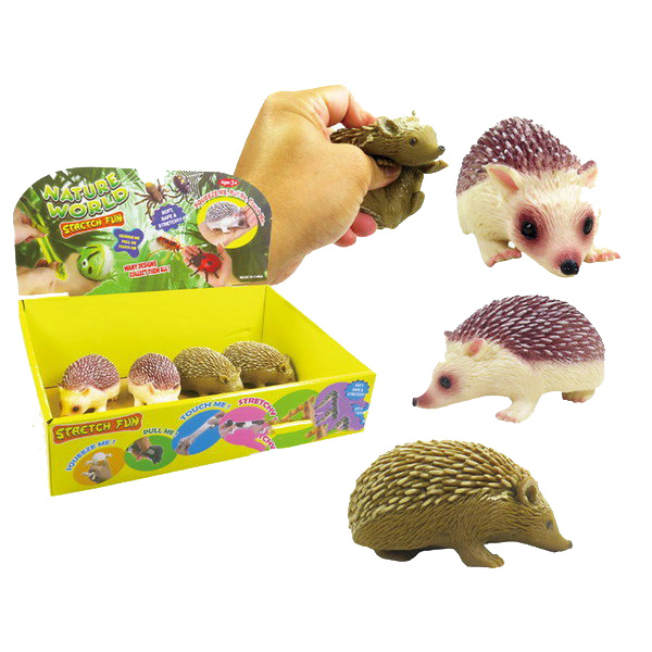 

Игрушка-антистресс Тянучка Nature world Ежик, 1 шт, в ассортименте, Разноцветный