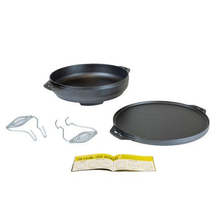 фото Lodge набор посуды многофункциональный, 4 пр., черный l14cia