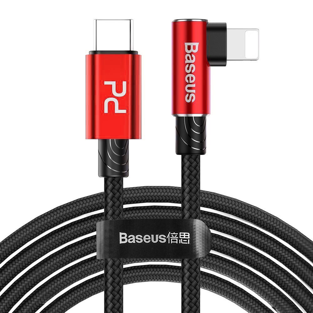 

Кабель Baseus MVP Elbow Type-C to iP Cable 2m Red