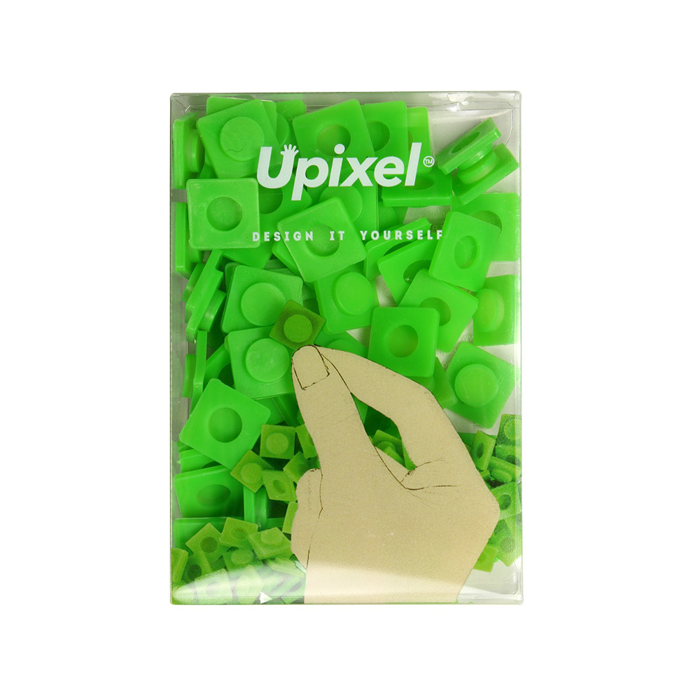 

Пиксельные Фишки Большие Upixel, Цвет Мятный Зеленый
