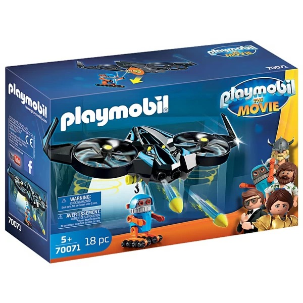 фото Конструктор playmobil фильм роботирон с дроном