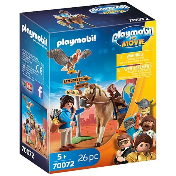 фото Конструктор playmobil фильм марла с лошадью