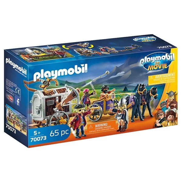 

Конструктор Playmobil Фильм Чарли с тюремной повозкой