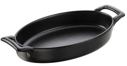 

Revol Блюдо овальное Belle Cuisine (0.35 л), 20х12.5х3.5 см, черное 647579, Черный