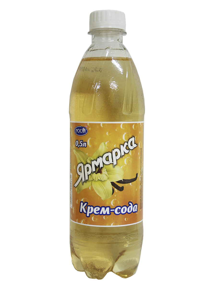 

Лимонад Ярмарка крем-сода 12 шт по 0.5 л