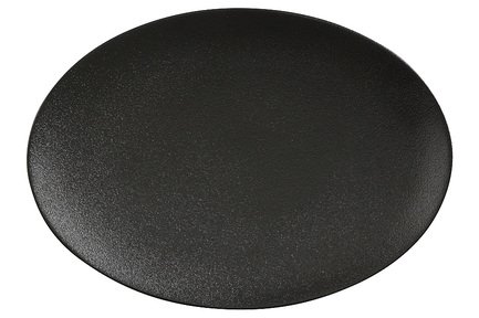 фото Maxwell & williams тарелка овальная икра, 30х22 см, черная mw602-ax0205
