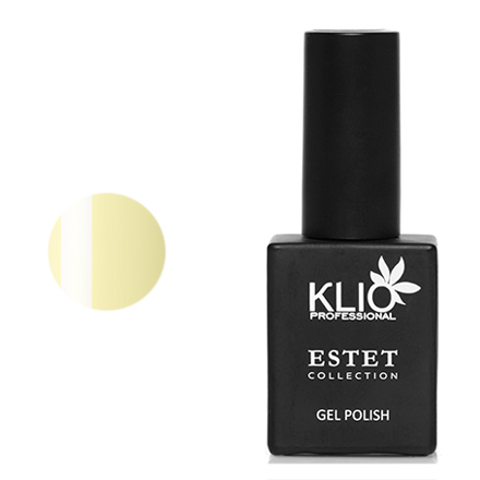 

Гель-лак Klio Professional Estet Collection плотный, №191 нежно-желтый, 10 мл