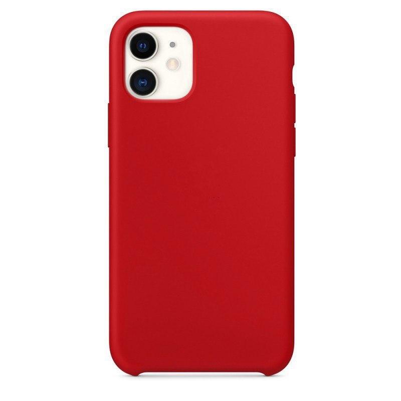 фото Чехол silicone для iphone 11 overlay (красный) ёmart