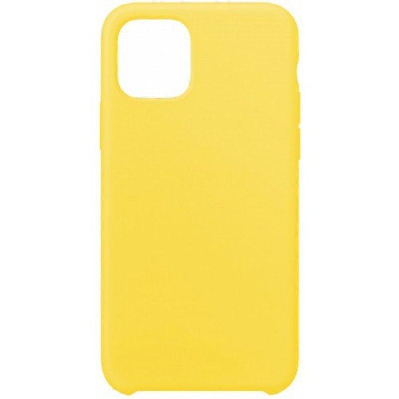 фото Чехол silicone для iphone 11 overlay (желтый) ёmart