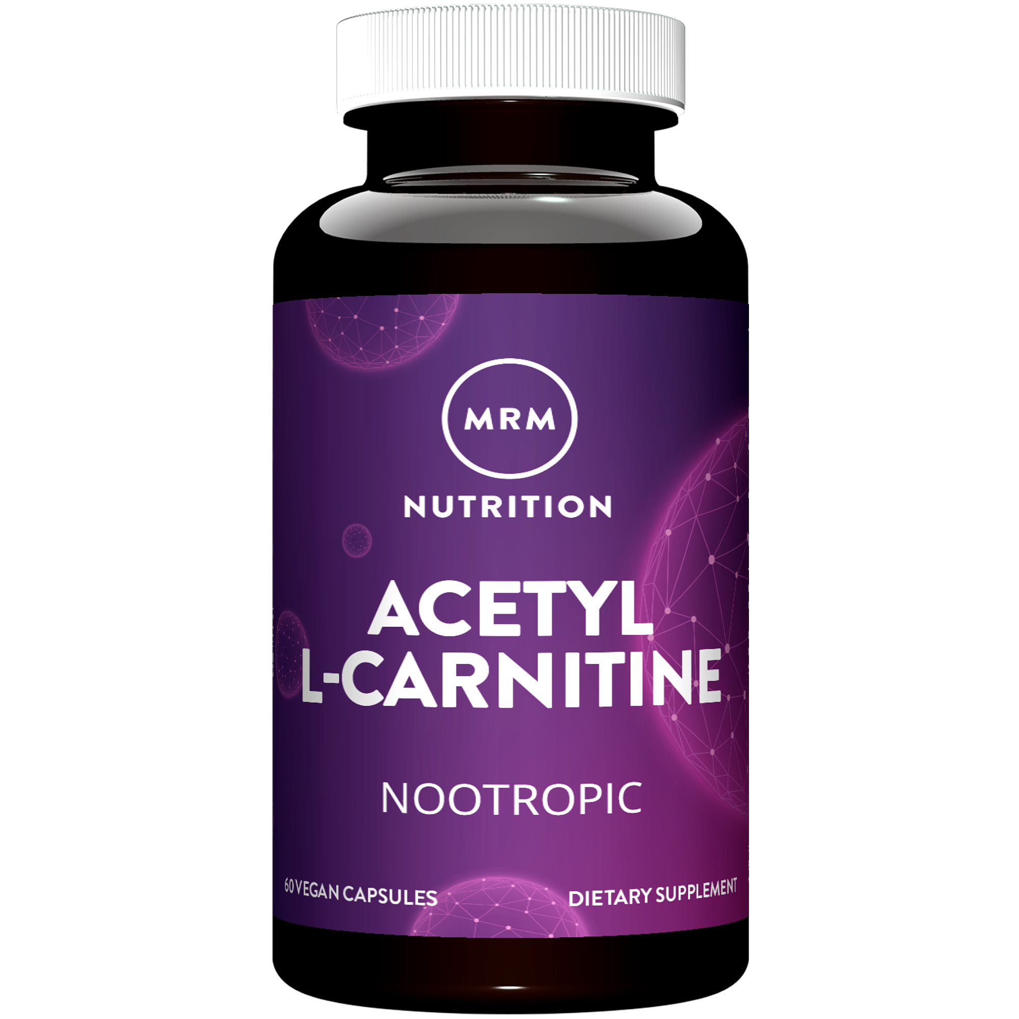 Aцетил Л-Карнитин MRM Acetyl L-carnitine 500 мг (60 вегетарианских капсул)