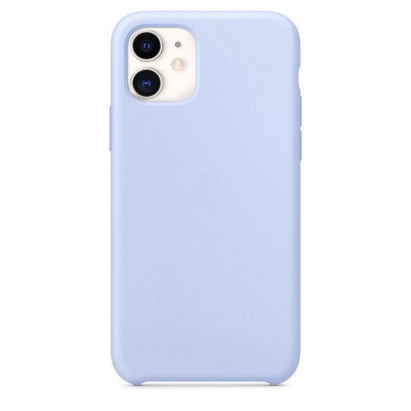 фото Чехол silicone для iphone 11 overlay (небесно-голубой) ёmart