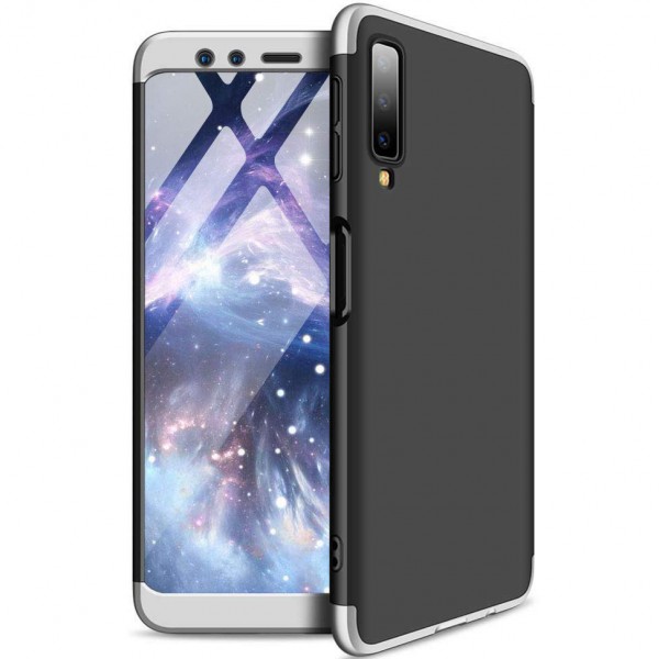 фото Чехол gkk likgus для samsung galaxy a9 (2018) black/silver