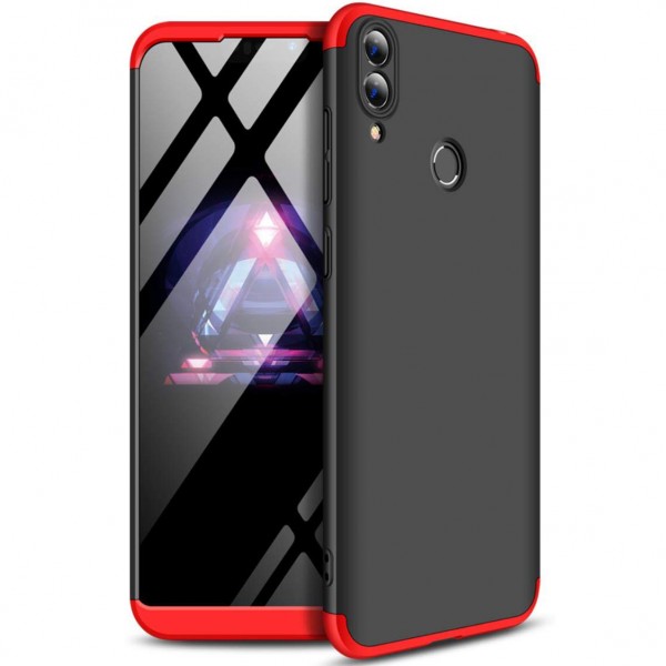 фото Чехол gkk likgus для huawei honor 8c black / red