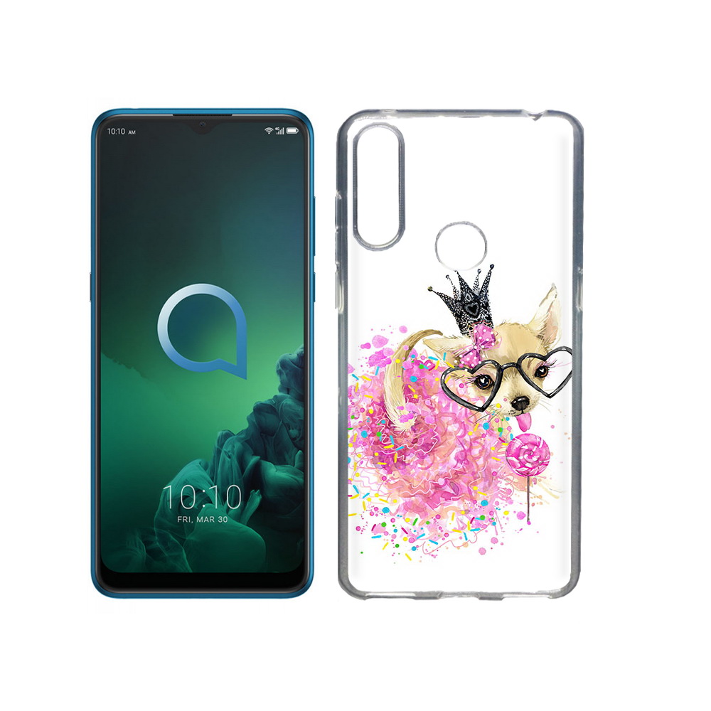 

Чехол MyPads Tocco для Alcatel 3X сладкая принцесса (PT227136.670.606), Прозрачный, Tocco