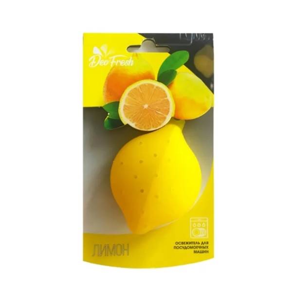 Освежитель Sila Deo Fresh для посудомоечной машины с ароматом лимона, 1 шт.