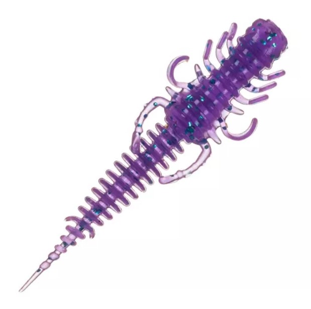 

Приманка Trigger Baits Bobbi Z 50мм. №165 8шт., Фиолетовый, Bobbi Z