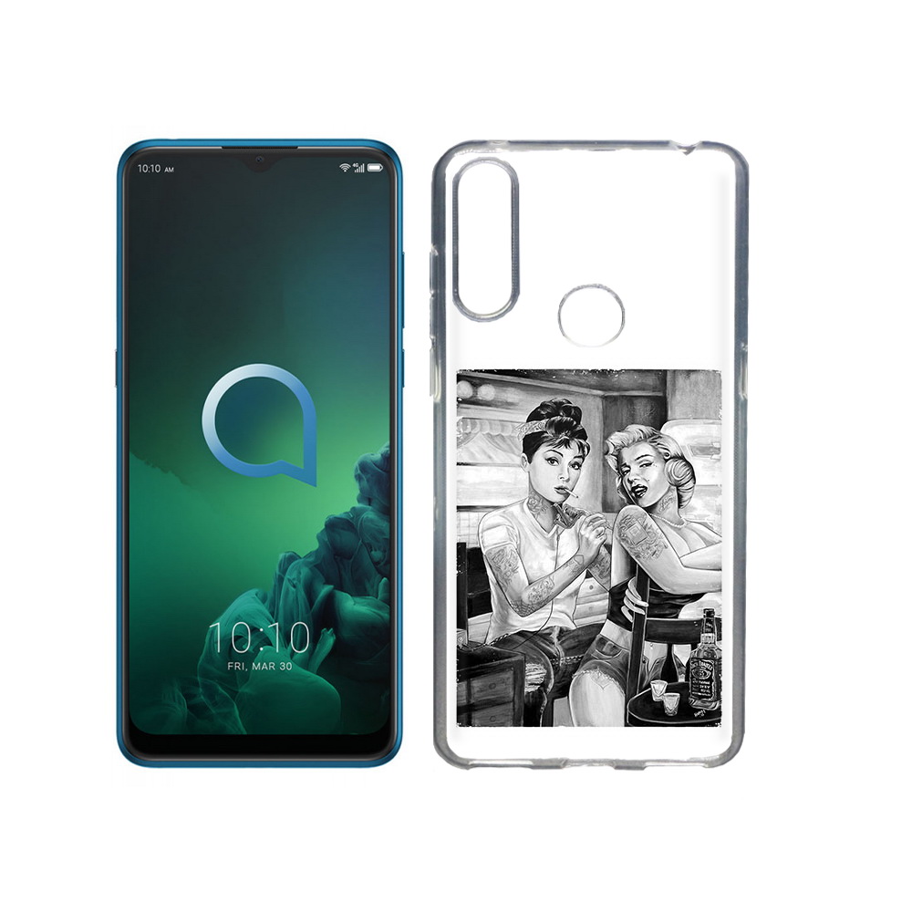 

Чехол MyPads Tocco для Alcatel 3X тату мастер (PT227136.670.637), Прозрачный, Tocco