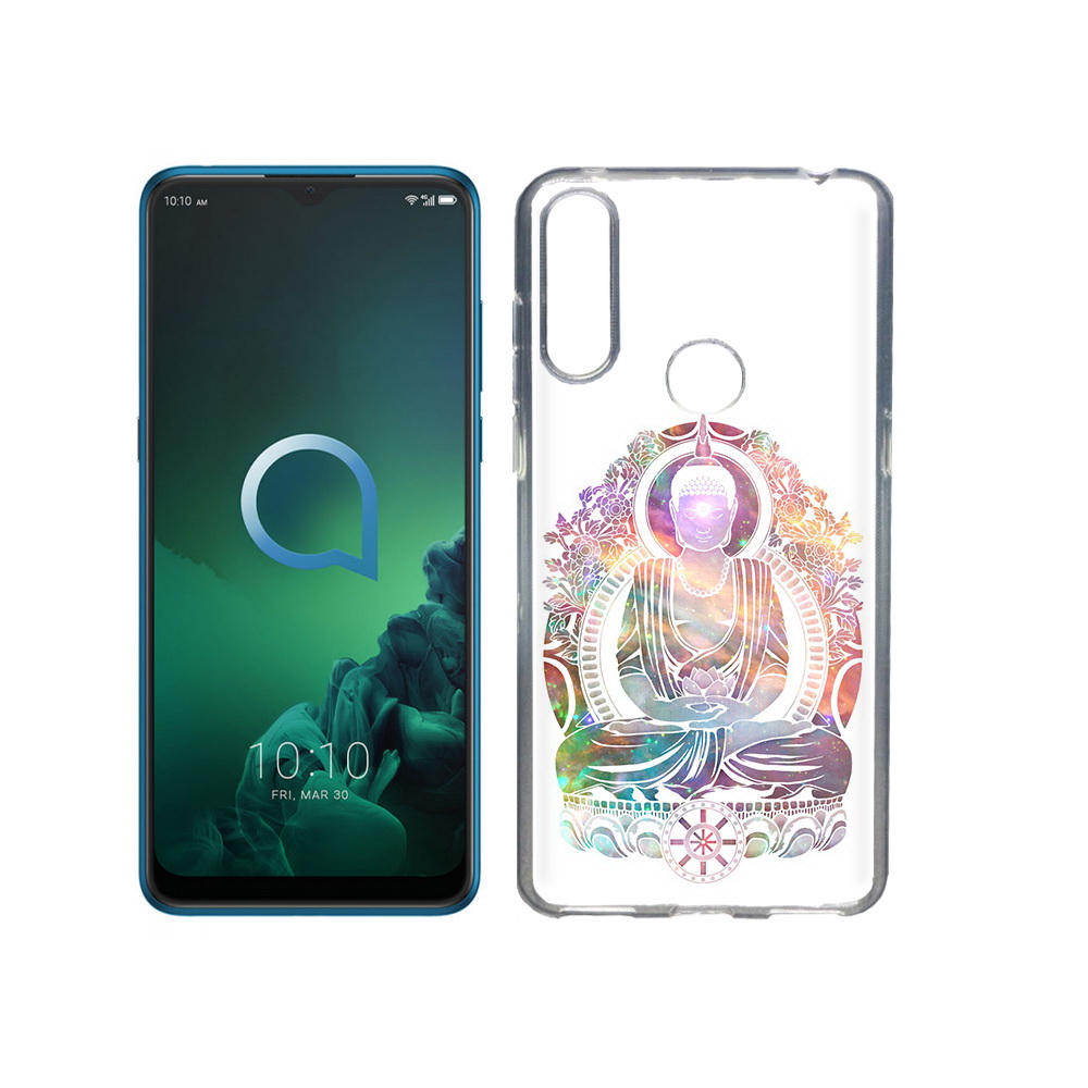 

Чехол MyPads Tocco для Alcatel 3X умный мужчина абстракция (PT227136.670.651), Прозрачный, Tocco