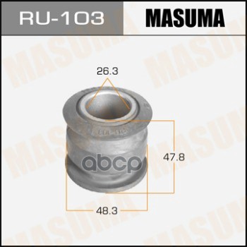 

MASUMA 'RU103 Сайлентблок передней тяги 1шт