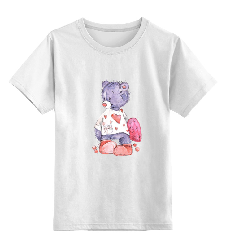 

Детская футболка классическая унисекс Printio Мишка, Разноцветный, 0000002898499