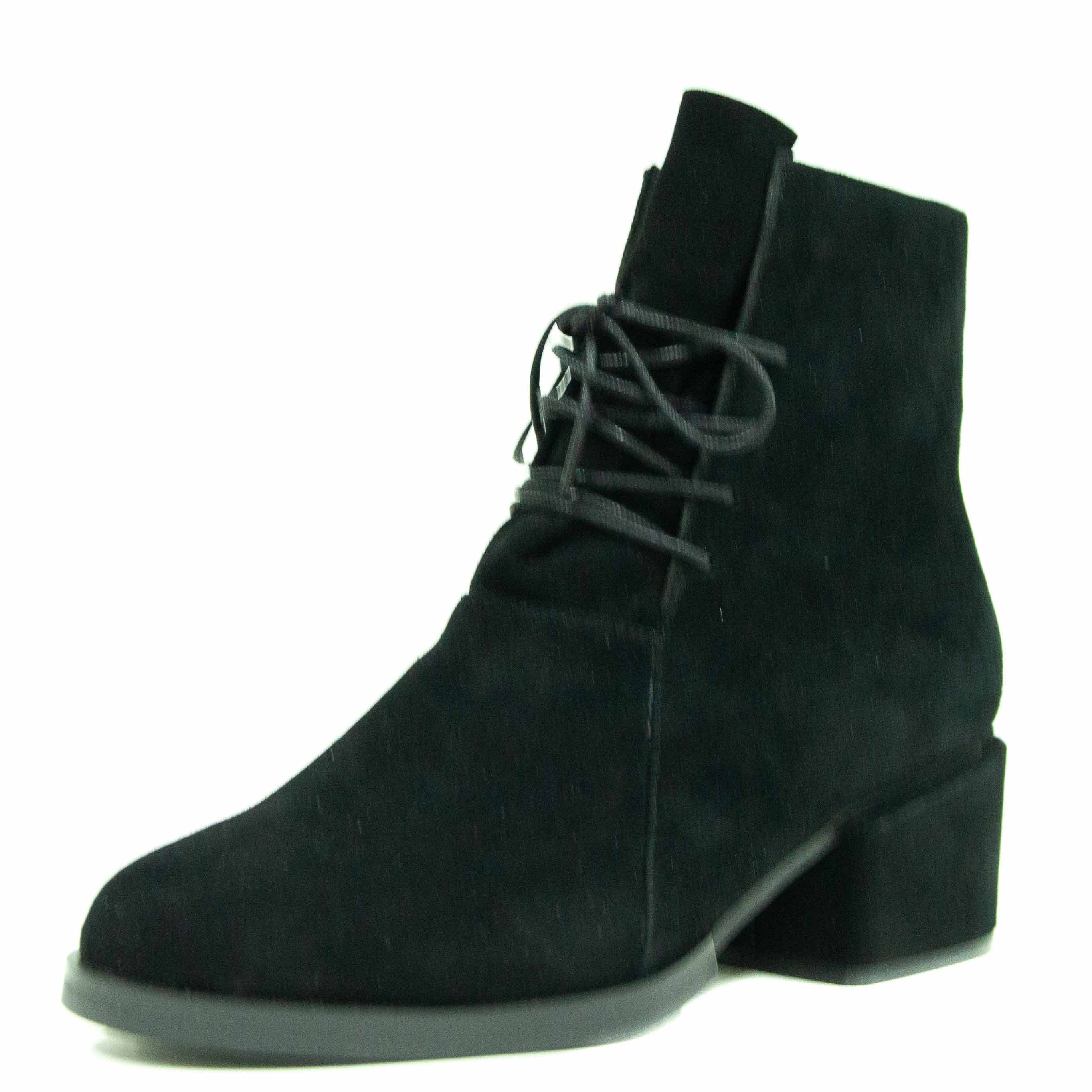 Ботинки женские Popular Fashion A347W-755B черные 37 RU