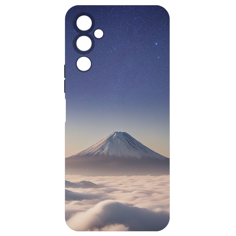 

Чехол-накладка Krutoff Soft Case Япония, Фудзияма для TECNO Pova 4 черный